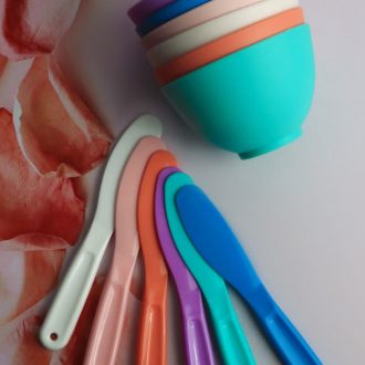 کاسه کاردک سیلیکونی مدرج